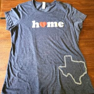 NWOT Junior size L Texas Home Tee